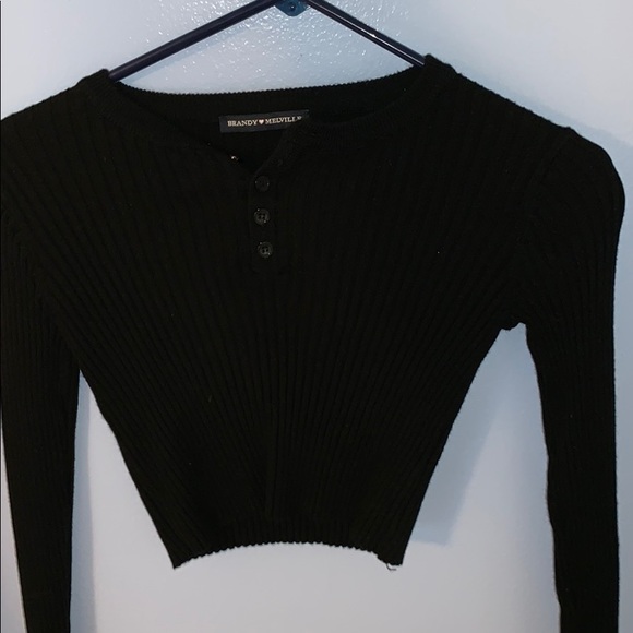 Brandy Melville Tops - Black Brandy Melville Top